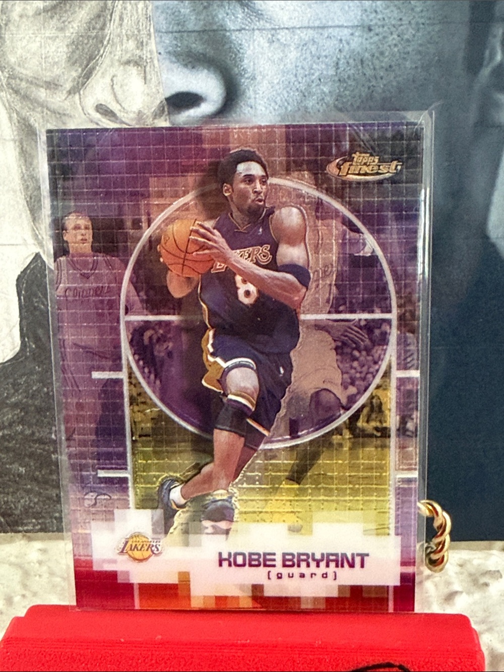 Kobe Bryant - 2000 Topps Finest - LAL-G 8 - Great Card
